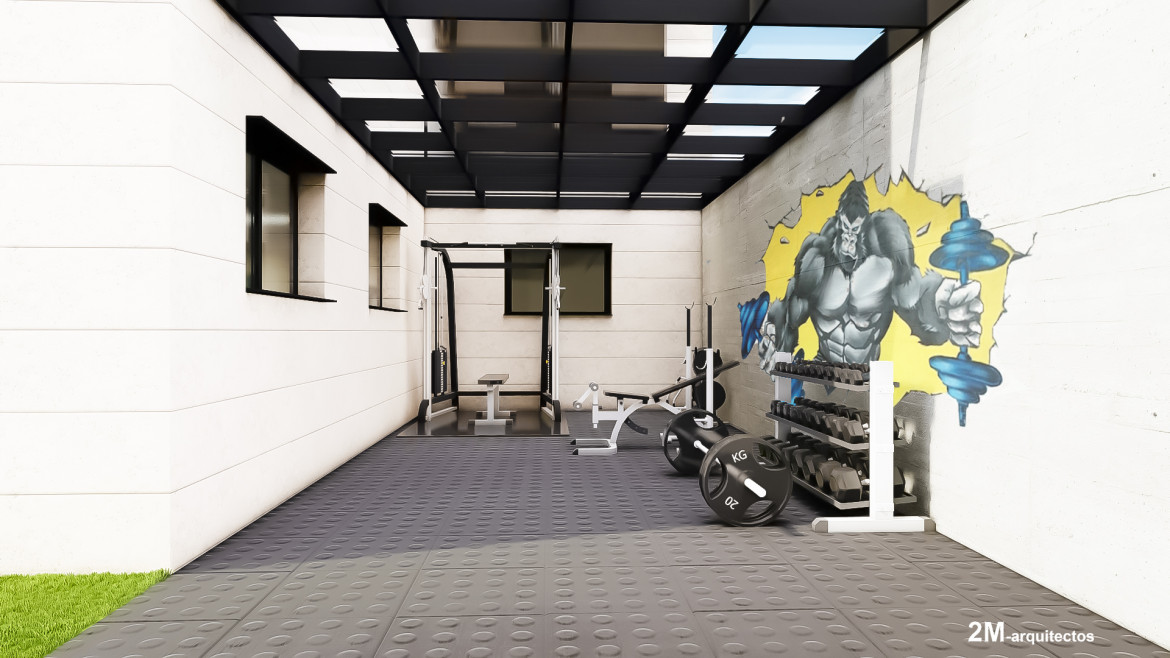 Consejos para montar tu propio gimnasio en casa – 2M Arquitectos