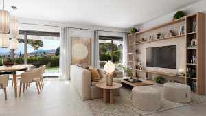 Rosso Alhaurin Interiores Salon