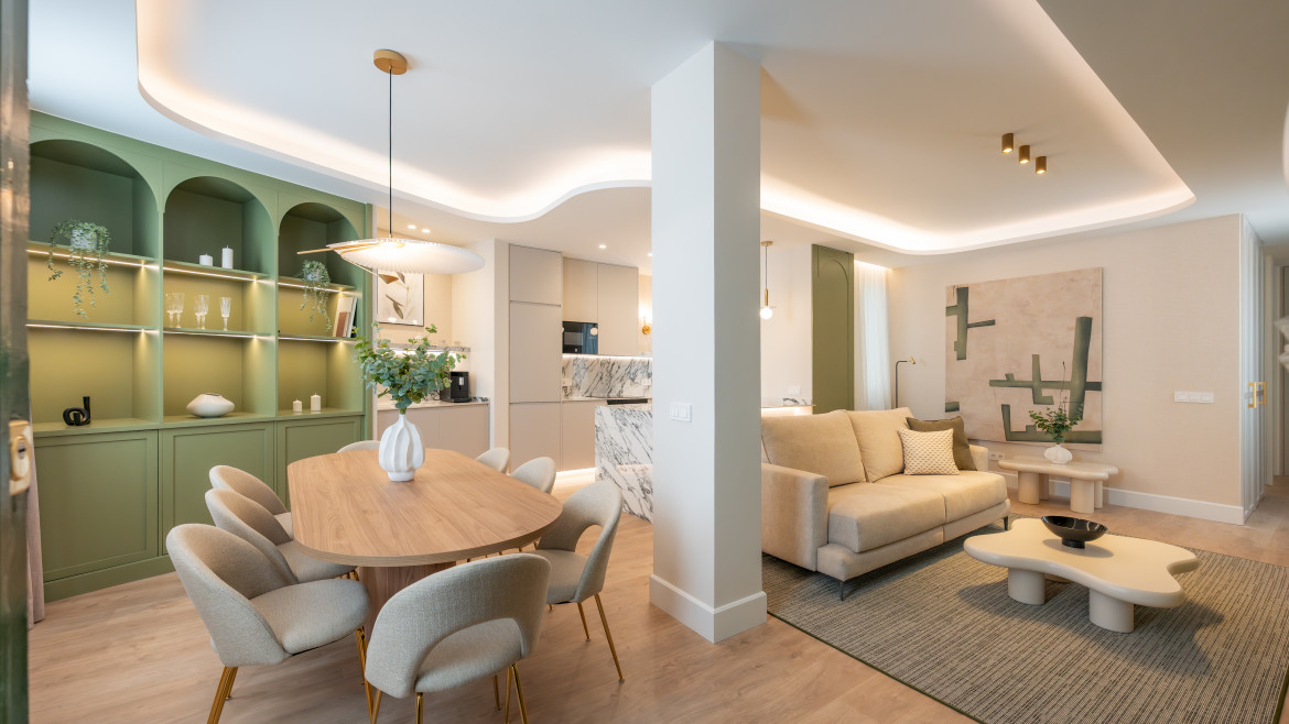 ¿Adiós al concepto abierto? Cómo conectar espacios sin perder la intimidad